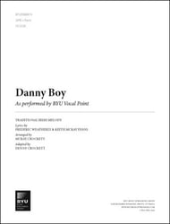 Danny Boy SATB choral sheet music cover Thumbnail